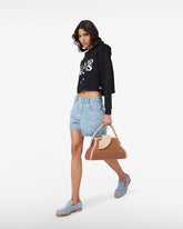 Ti Amo Gcds Crop Hoodie - Ti Amo GCDS | GCDS