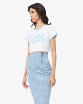 Ti Amo Gcds Cropped T-shirt - Ti Amo GCDS | GCDS