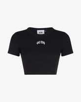 T-Shirt Crop GCDS Logo Lounge - Abbigliamento Donna | GCDS