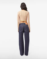 Baggy Raw Denim Trousers - Archive | GCDS