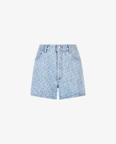 Shorts In Denim GCDS Monogram - Abbigliamento Donna | GCDS