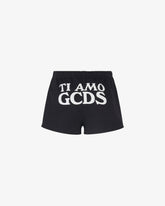 Shorts In Felpa Ti Amo GCDS - Abbigliamento Donna | GCDS