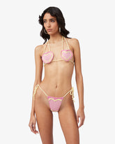 Heart Crochet Bikini Bra - ALL PRODUCT DISCOUNT | GCDS