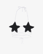 Star Crochet Bikini Bra - Archive | GCDS