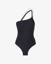 Bling One Shoulder Swimsuit - Archive | GCDS