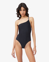 Bling One Shoulder Swimsuit - Archive | GCDS