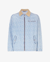 Gcds Monogram Denim Harrington Jacket - Men’s Jackets, Coats and Blazers  | GCDS