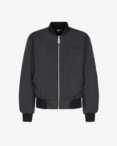 Nylon Logo Bomber - Women