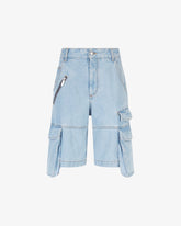 Denim Ultracargo Shorts - ALL PRODUCT DISCOUNT | GCDS