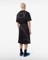 Pleated Oversized Tape Shorts - Archive | GCDS