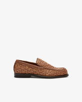 Gcds Monogram Rafia Loafers - Archive | GCDS