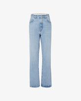 Chocker Denim Trousers - Women