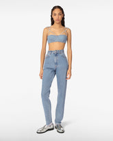 Chocker Denim Trousers - Women