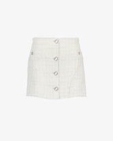 Tweed Mini Skirt - Archive | GCDS