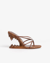 Morso Gcds Monogram Rafia Thong Sandals - Archive | GCDS