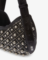 Comma Studded Small Hobo Bag - Archive | GCDS