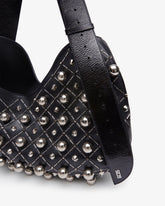 Comma Studded Big Hobo Bag - Accessori Donna | GCDS