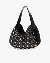 Comma Studded Big Hobo Bag - Accessori Donna | GCDS