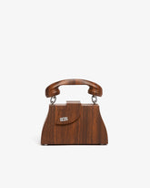 Call Me Comma Wood Baby Bag - Archive | GCDS