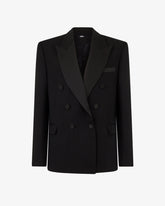 Enver Satin Blazer - ALL FULL PRICE | GCDS