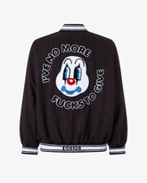 Pinstripe Clown Bomber - Men