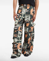 Lips Ultracargo Trousers - Multicolor | GCDS