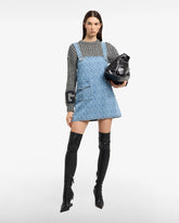 Monogram Denim Pockets Dress - Women