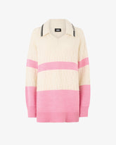 Monogram Polo Sweater - Women