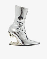 Morso Mirror Vinyl Ankle Boots - ALL FULL PRICE | GCDS