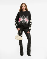 Maglione a rombi Hello Kitty - Abbigliamento Donna | GCDS