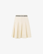 Knit Pleated Skirt - Women