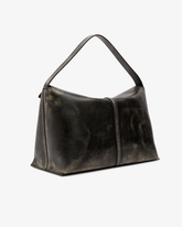 Rub-Off Leather Mega Comma Bag - ALL FULL PRICE | GCDS