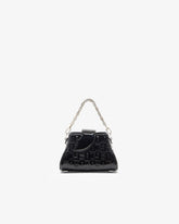 Comma Patent Monogram Baby Bag - Women