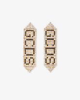 Bling Logo Earrings - Women