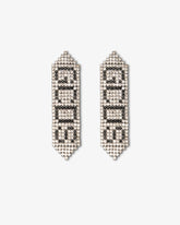 Bling Logo Earrings - Women