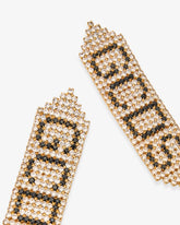 Bling Logo Earrings - ALL FULL PRICE | GCDS