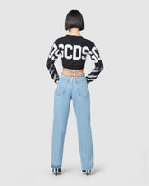 Choker denim trousers - Archive | GCDS