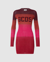 Lurex degradé logo mini dress - Archive | GCDS