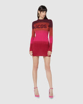 Lurex degradé logo mini dress - Archive | GCDS