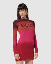 Lurex degradé logo mini dress - Archive | GCDS