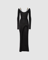 Lurex long dress - Archive | GCDS