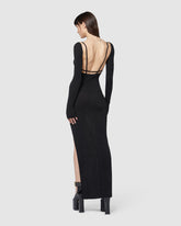 Lurex long dress - Archive | GCDS