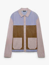 Color Block Suede Shirt Jacket - ALL FULL PRICE | GCDS