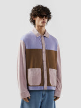 Color Block Suede Shirt Jacket - ALL FULL PRICE | GCDS