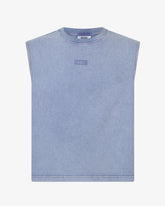 Stone Washed Boxy Top - ALL FULL PRICE | GCDS