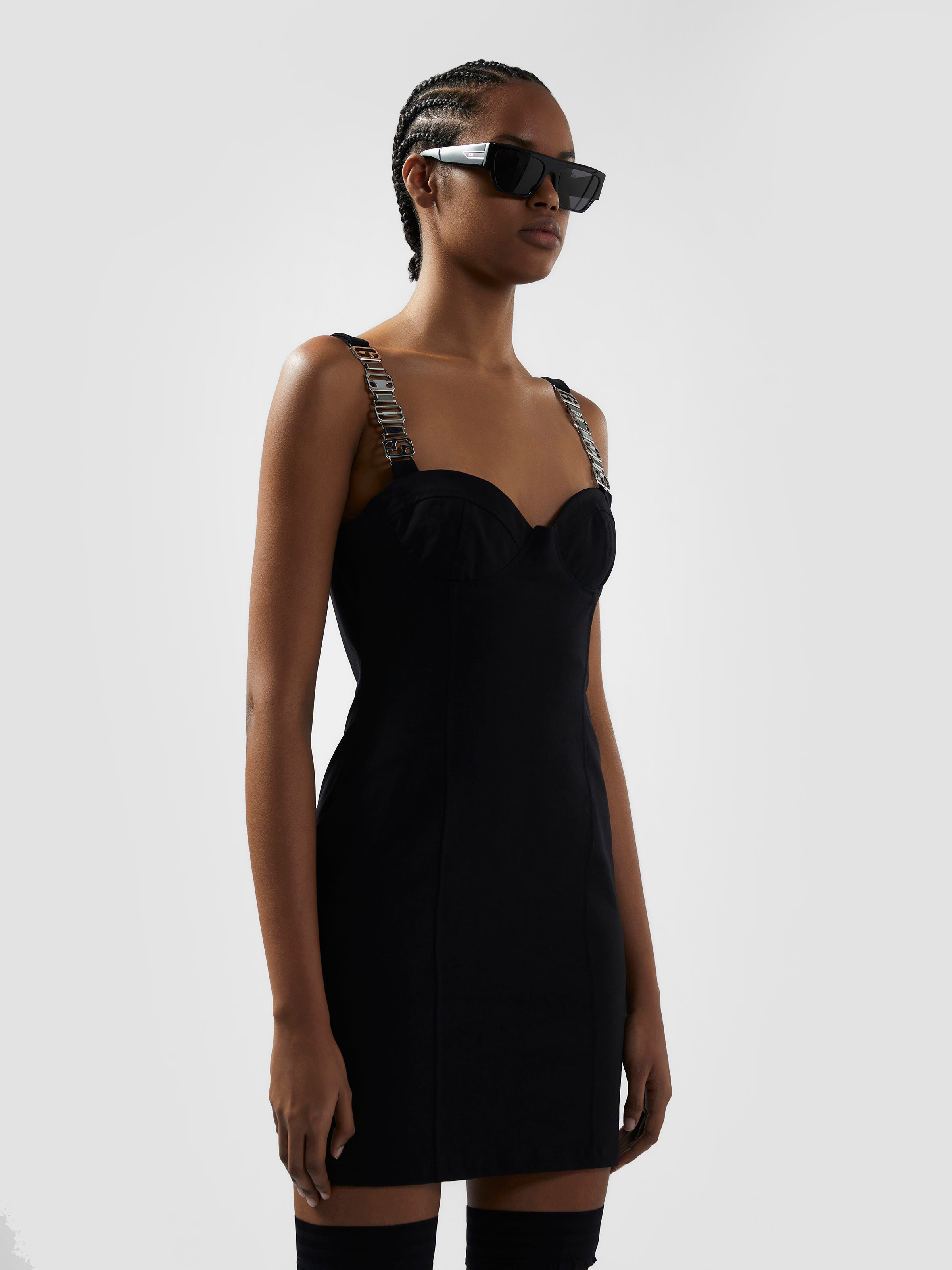 Gcds | Bold Metal Logo Mini Dress Gcds | Bold Metal Logo Mini Dress