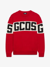 Maglione con Band Logo - Xmas Special Edition - Abbigliamento Donna | GCDS