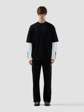 Long-sleeve T-shirt with silver GCDSWear print on the back - ALL FULL PRICE | GCDS