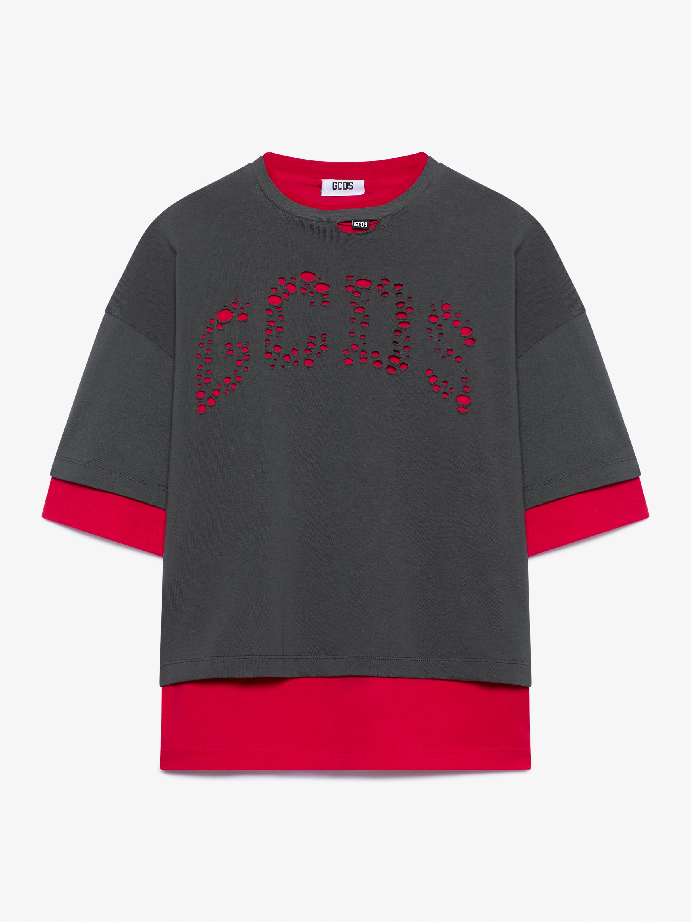 Logo Regular T-Shirt Black | GCDS Official Website