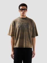 T-shirt over con stampa crackle Ti Amo GCDS - Abbigliamento Uomo | GCDS